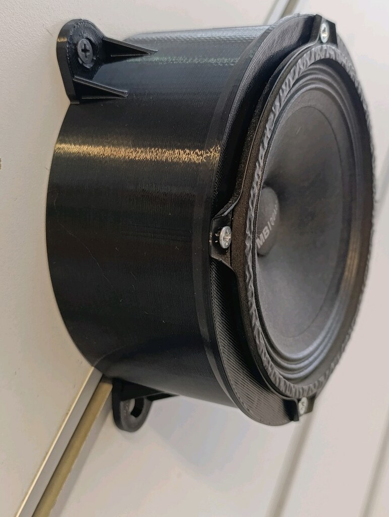 65mm derinlik 13cm hoparlör kabini pandizot üstü montaj 150*117*65mm 2 - 5