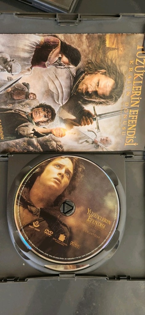 yüzüklerin efendisi serisi dvd - 3
