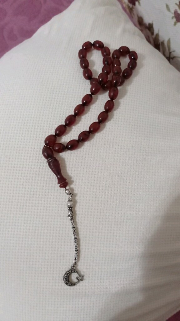 kehribar tesbih - 16