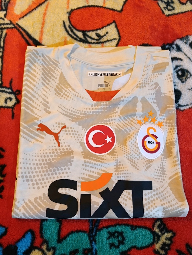 Galatasaray Puma 2024/2025 Kaleci Gri Forma M 77967206 Sıfır - 3