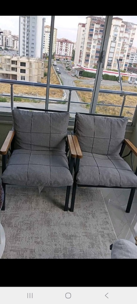 2 adet balkon koltugu