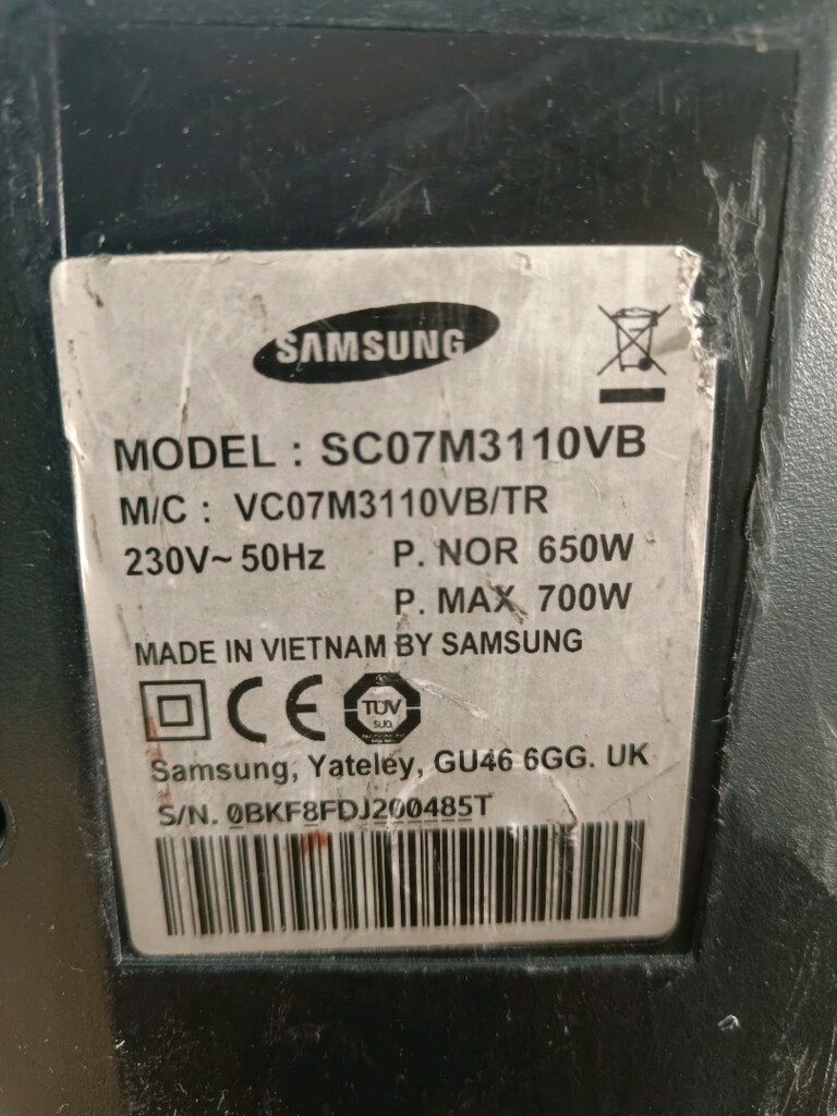 Samsung torbasız süpürge makinesi - 4