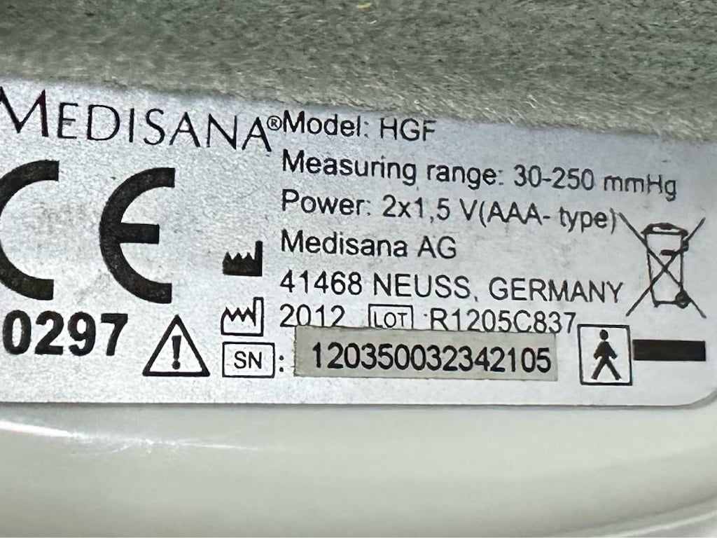 MEDİSANA DJİTAL TANSİYON ALETİ MODEL HGF 41468 GERMANY - 5