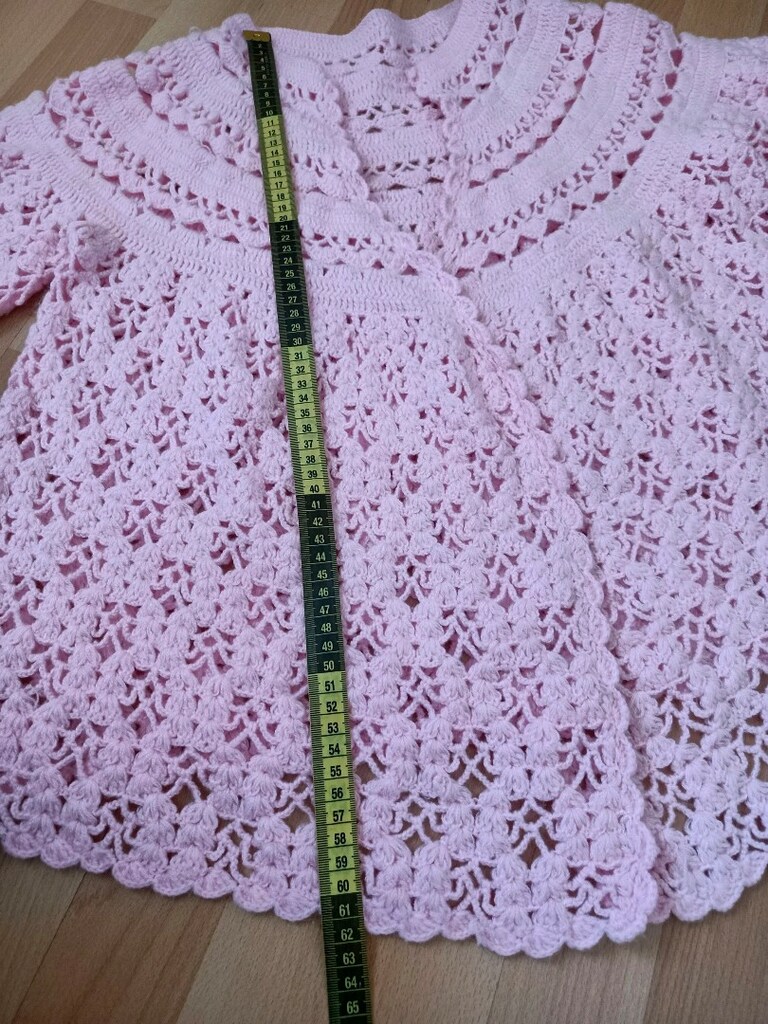 el örmesi pembe çocuk yelek - 3