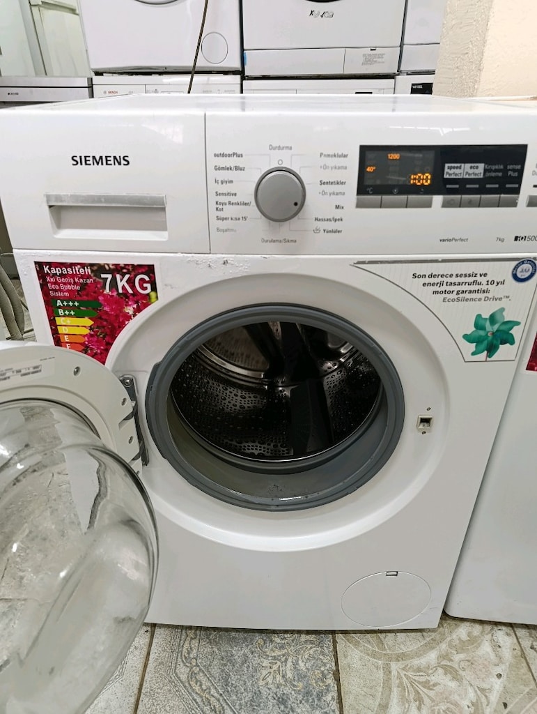 Siemens 7 KG Çamaşır Makinesi A+++ Uygun Fiyat Siemens yüksek devir 7 - 2
