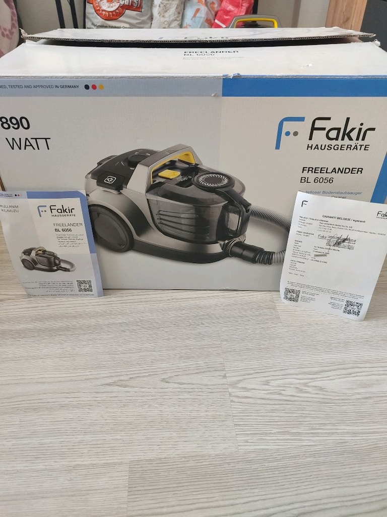 Fakir Freelander BL 6056 Toz Torbasız Süpürge (Silver Stone) - 7