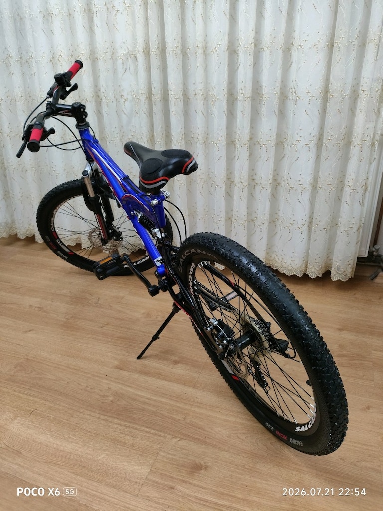 Sıfır kondisyonda 24 jant Salcano Efes vitesli dağ bisikleti ( kaçmaz) - 11