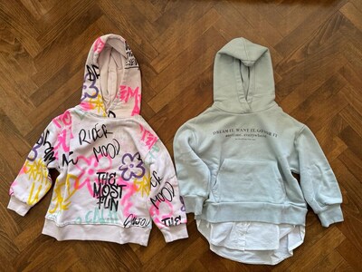 Kız Çocuk Zara marka sweatshirt