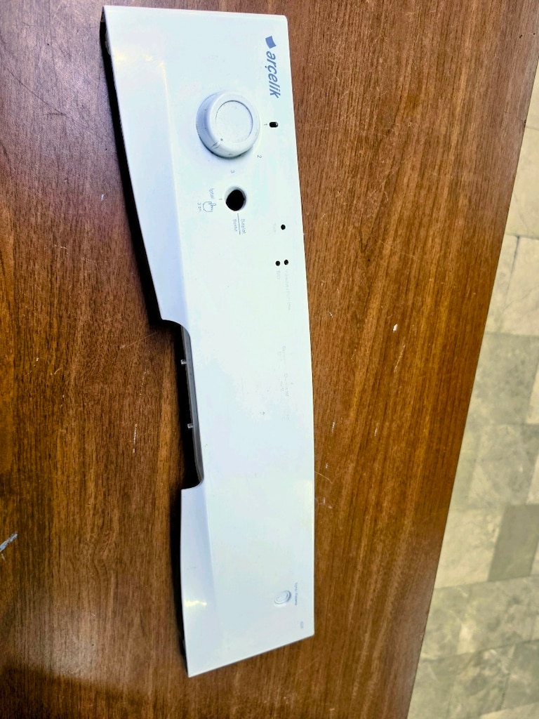İkinci El Arçelik 6230 Bulaşık Makinesi Ön Kontrol Paneli Plastiği (Be - 2