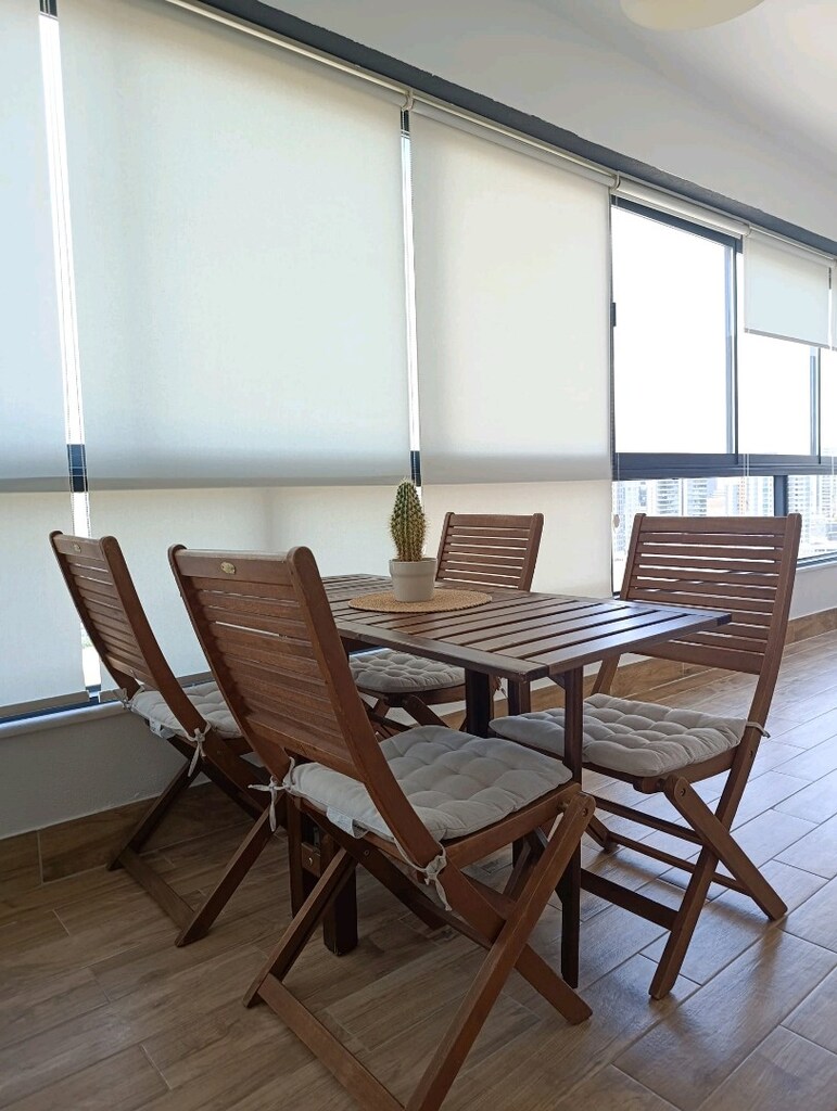 Ahşap Balkon Masa Sandalye Takımı - 3
