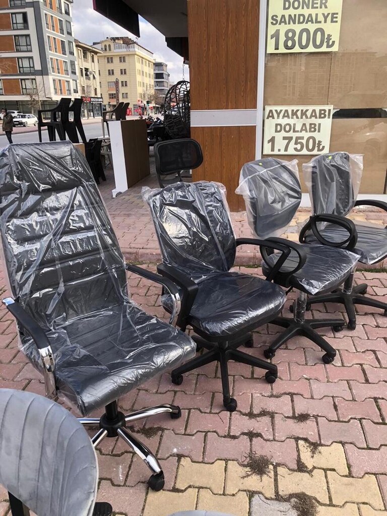 Döner sandalye Sekreter sandalyesi müdür koltuğu çeşitleri sıfır ürün - 2