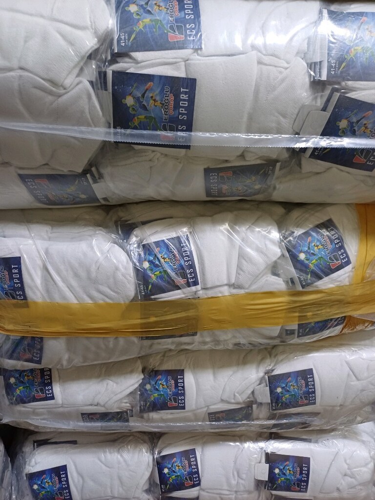 erkek patik siyah beyaz renk 12 adet 90 TL - 2