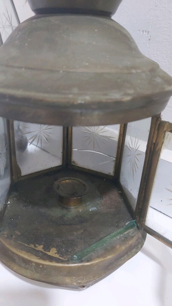 Antika 2 adet gaz lambası princ - 4