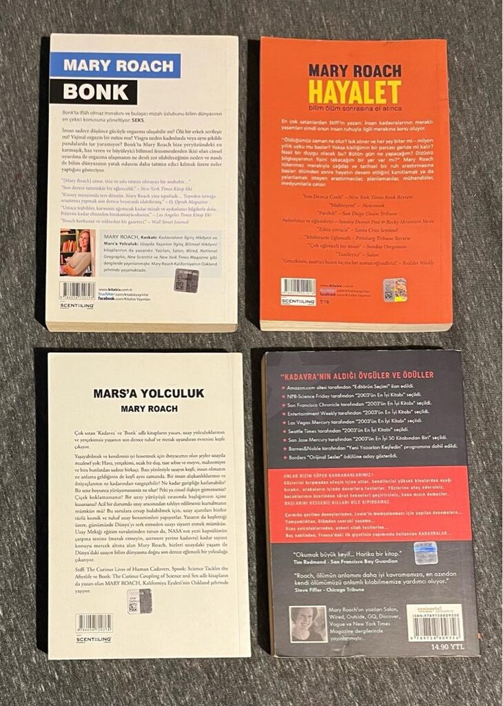 Mary Roach - 4 Kitap Lot - 2