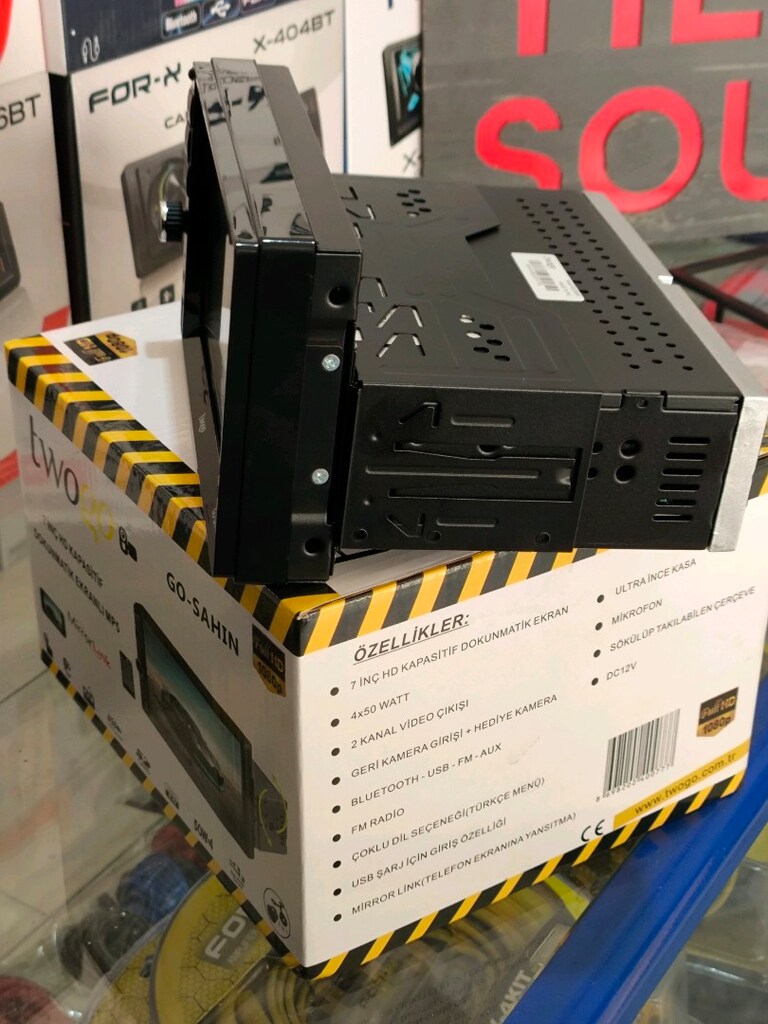 Twogo 7 inc Multimedia Ekran Oto Teyp SİFİR - 5