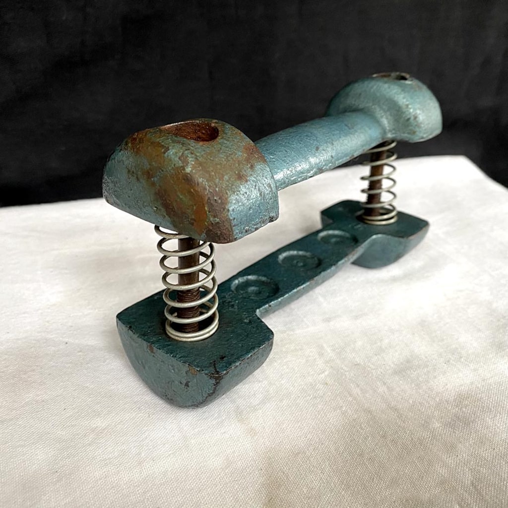 1960 Döküm Demir Yaylı Egzersiz Aleti - 3