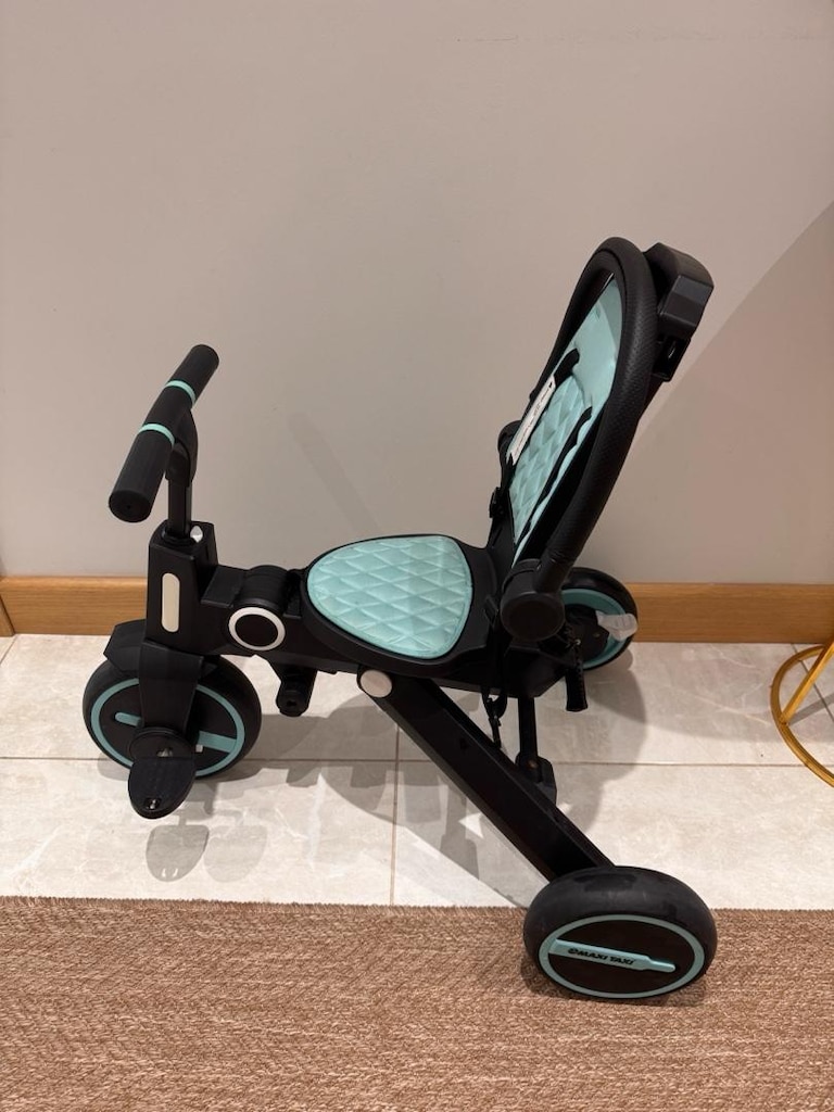 Maxi Taxi Trike Plus Ebeveyn Kontrollü Katlanır Çocuk Bisikleti - 2