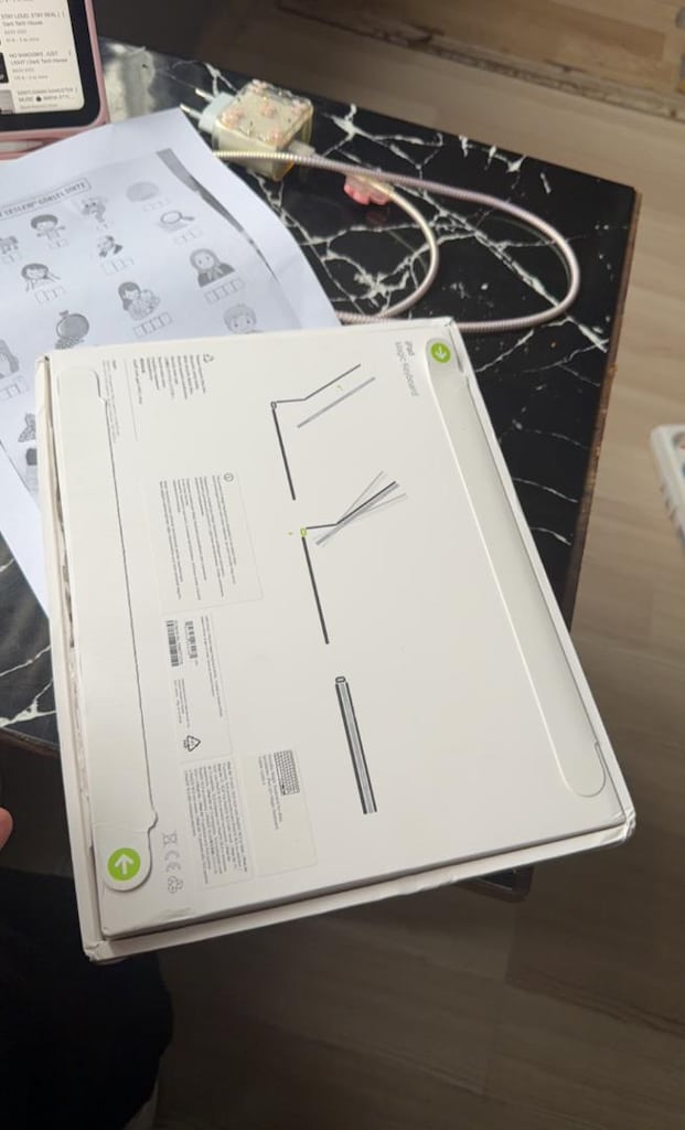 iPad Magic Keyboard klavye 11 inç M3 uyumlu - 3