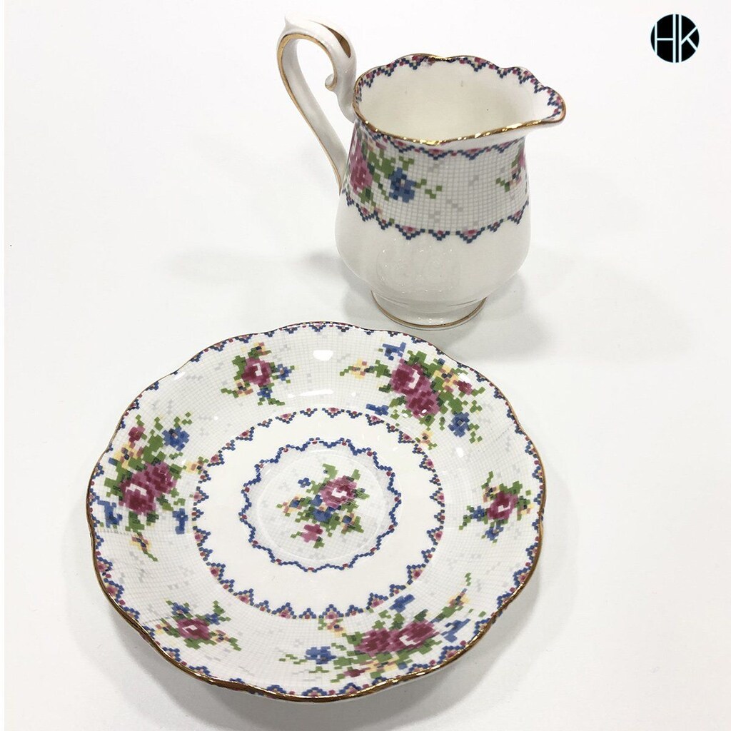 Royal Albert England Petit Point Sütlük - 3