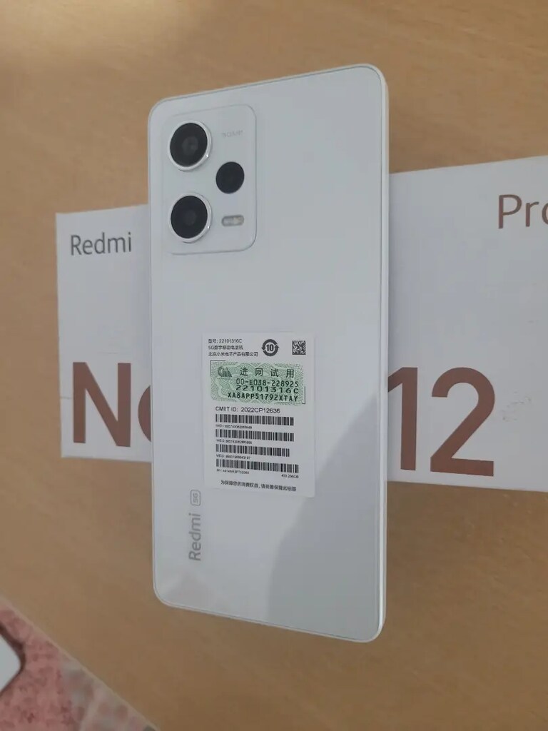 Xaomi Not 12 Pro 256 GB 5G White imeisi kayitli kilif flan hersey dahi - 2