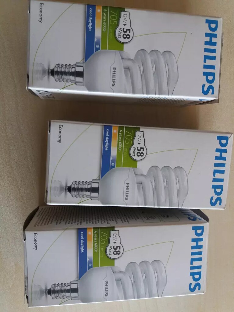 Philips ince uçlu 3 lü sarmal tasarruflu ampul - 2