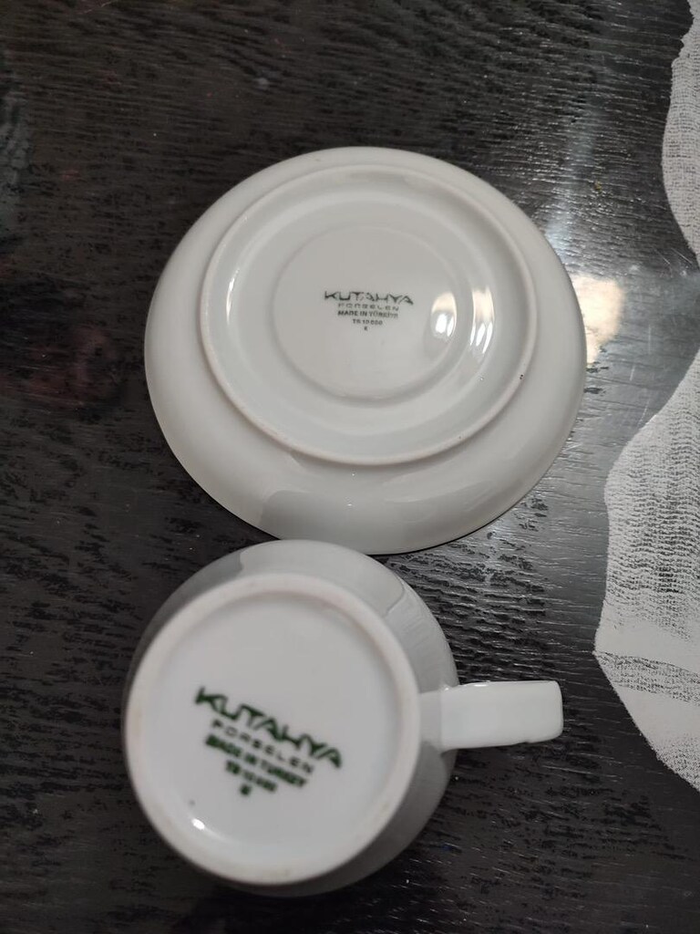 Kütahya Porselen latte fincanı 12 adet - 4