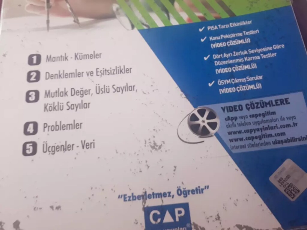 Test kitabı sıfır hiç kullanilmadi set - 3