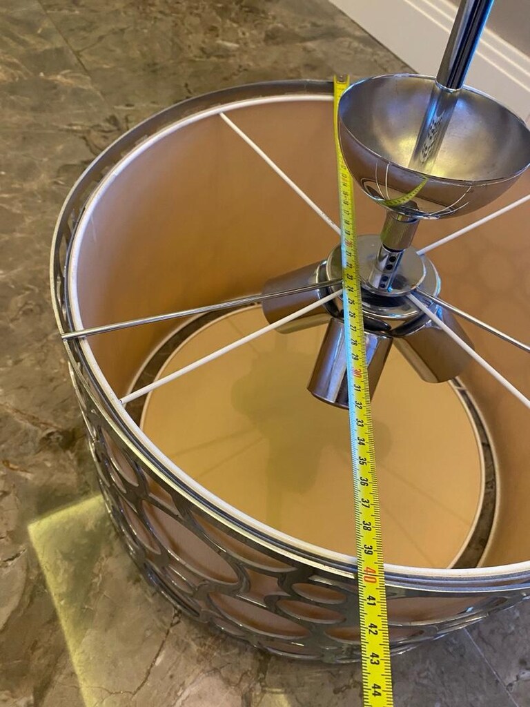 Metal Detaylı Avize - 3