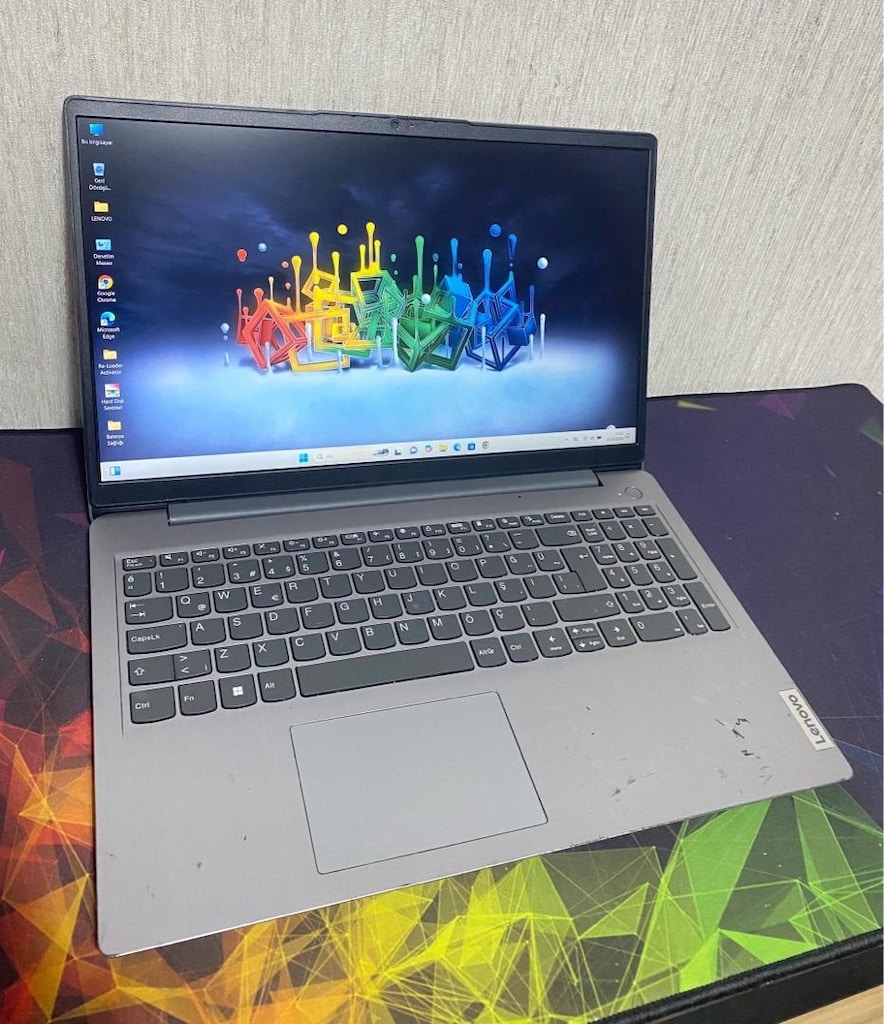 LENOVO-11.NESİL i3-8GB DDR4-256m2 nVME SSD-BATARYALI-FULL HD LAPTOP - 2