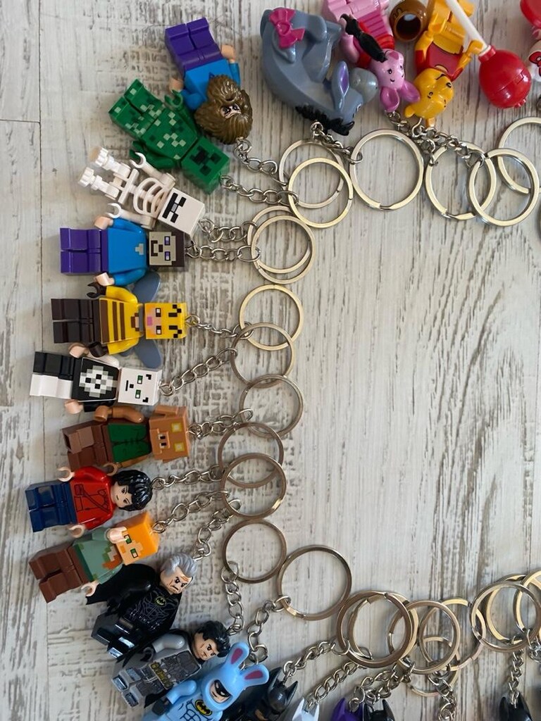 Lego Avengers, Minecraft, Marvel, Dc Anahtarlık - 12
