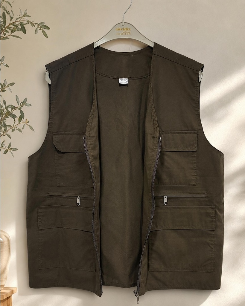 Yeni Sezon Günlük Yelek -2XL BEDEN- - 3