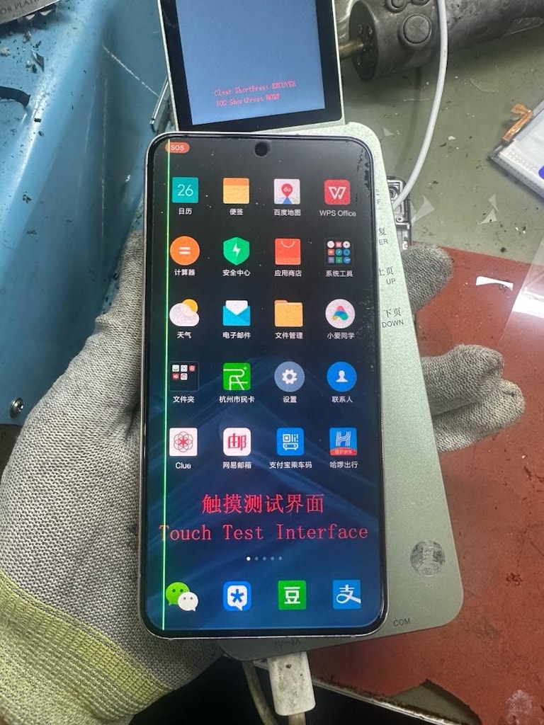 Samsung s22 orijinal çizgili ekran - 2