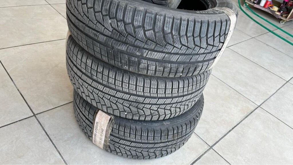 215 55 16 KIŞLIK HANKOOK SIFIR AYARINDA - 2
