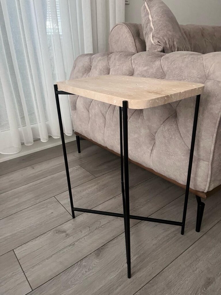 Zara Home Traverten Sehpa - 3