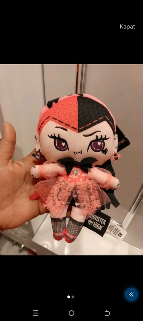 monster high draculaura sesli peluş