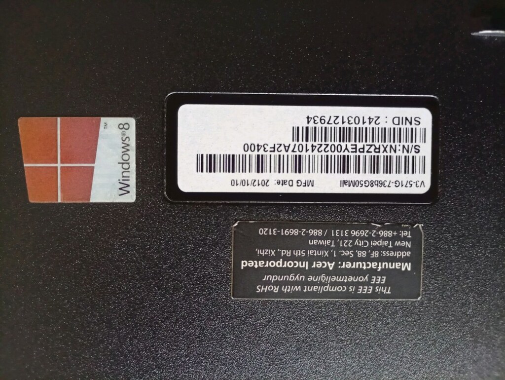 ACER ASPİRE V3571-G i7 İŞLEMCİ EKRAN KARTI ARIZALI HERŞEY ÇALIŞIYOR - 4