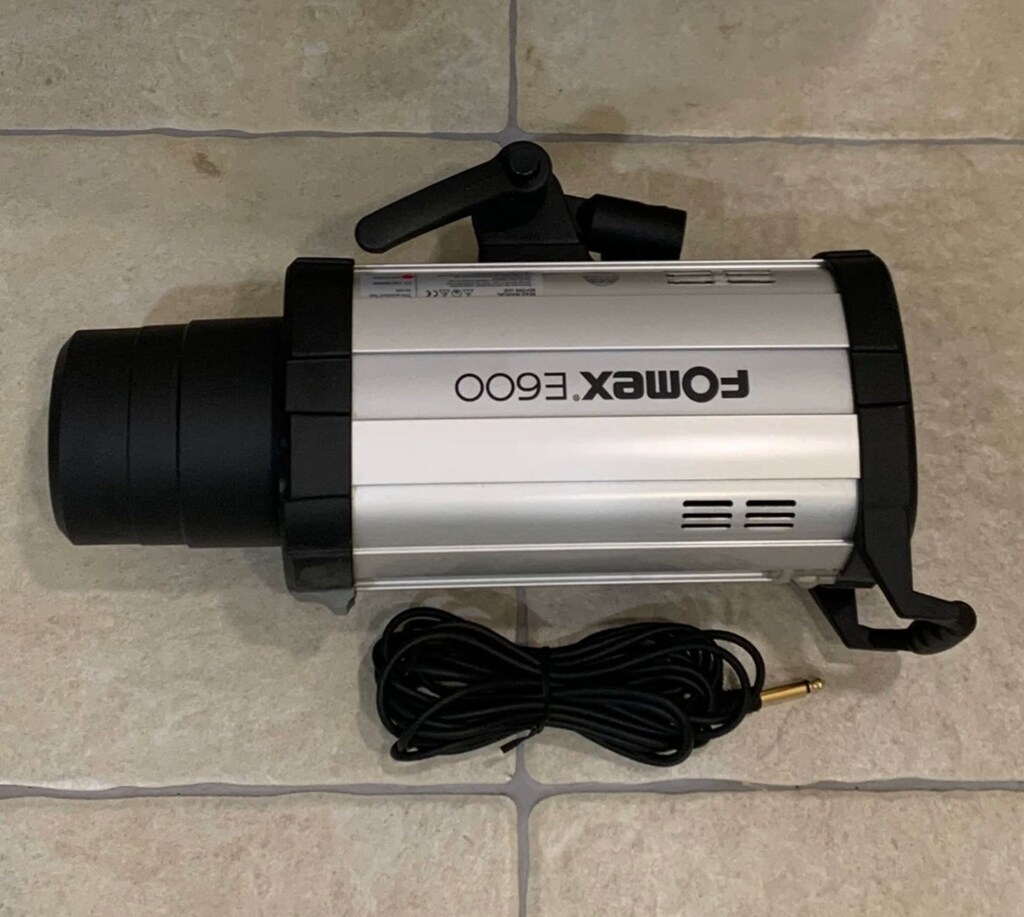 fomex 600 w paraflash + softbox + octagon softbox - 4