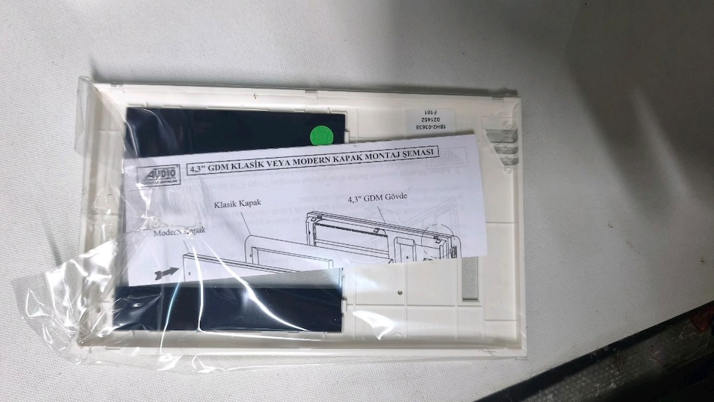 Audio Bus Plus 4.3" Görüntülü Diyafon 2Adet - 8