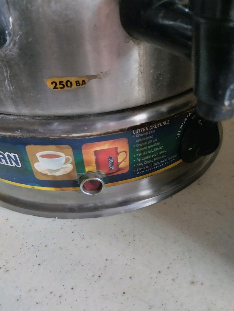 elektrikli semaver 250 bardaklik - 3