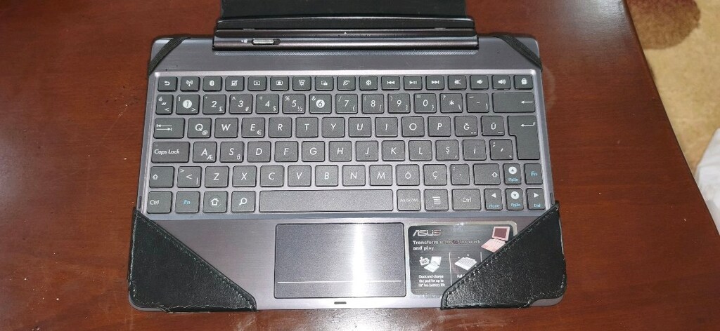 Asus Transformer Prime TF201 Klavye Dock - Sıfır Kutulu" - 6
