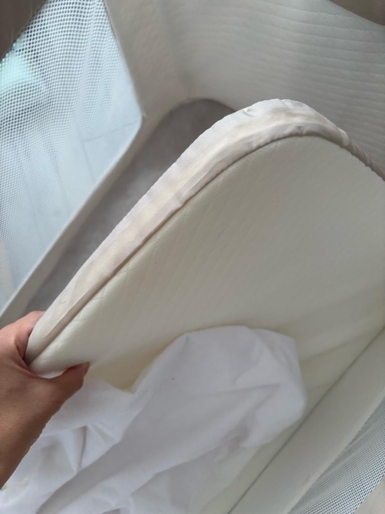 Baby Plus Ebebek Anne Yanı kumaş bebek beşiği tekerlekli stoklar yok - 7