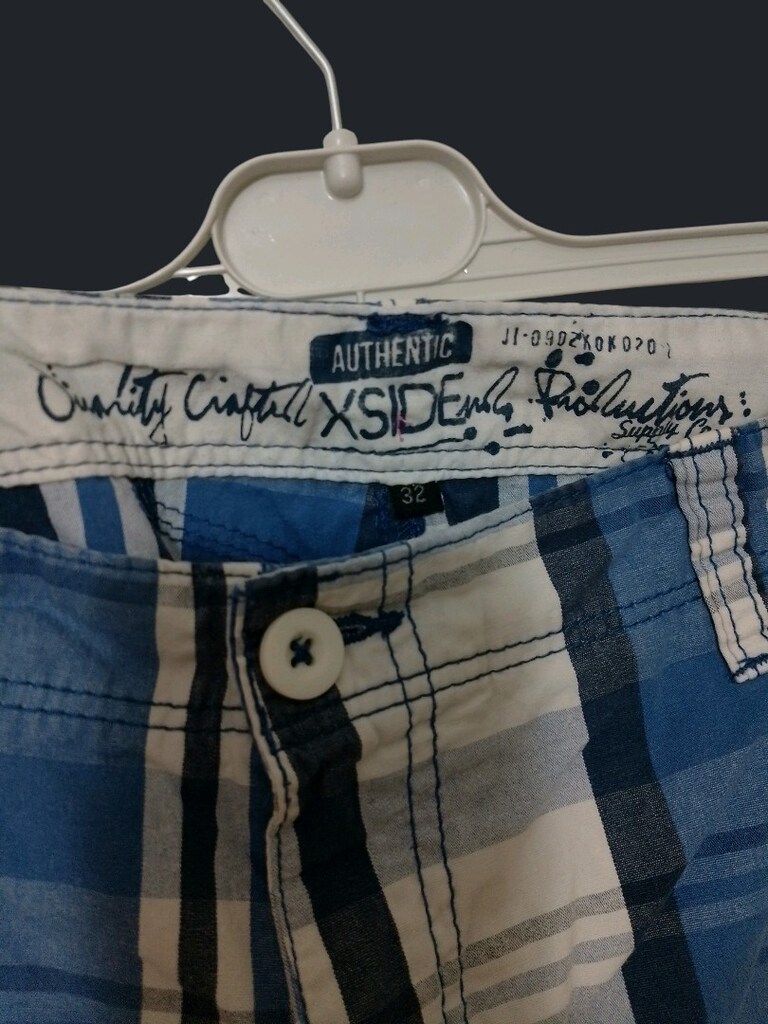 Xside Kargo Cepli Ekose Erkek Şort (32 Beden / M-L) - 5