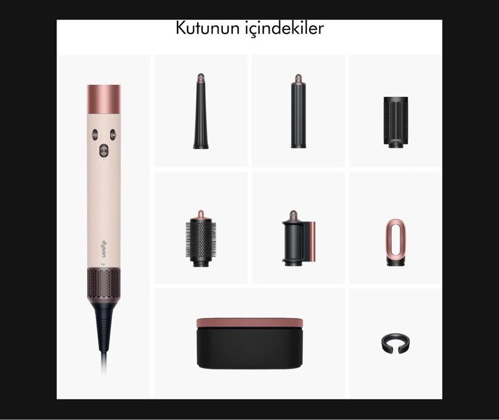 DYSON Airwrap i.d. Saç Şekillendirme Ve Kurutma Seti Ceramic Pink Ros - 6