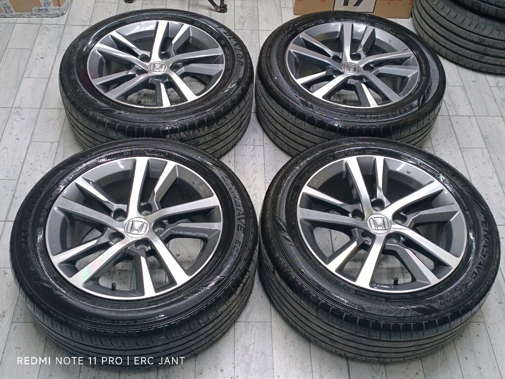 16 - 5x114.3 HONDA CİVİC Fe1 ORJİNAL JANT LASTİK TAKİMİ - 3