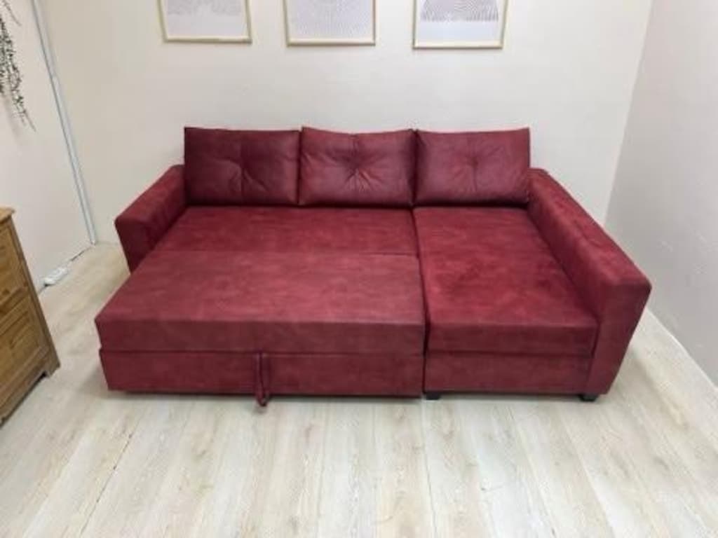 IKEA FRİHETEN SIFIR KAPLAMA YATAKLI BAZALI L KÖŞE KOLTUK KANEPE - 5