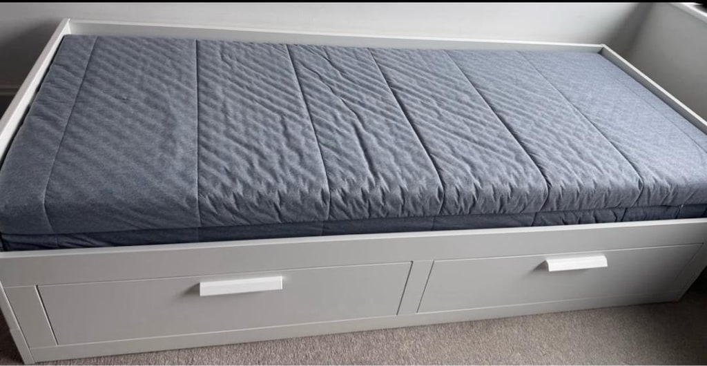 “NAKLİYE ÜCRETSİZ” IKEA BRIMNES DİVAN/ 2 YATAK - 5