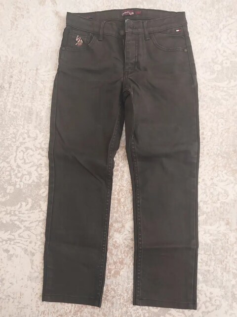 Us Polo Assn 12/13 yaş kot pantolon yeniden farksız sayılı giyildi