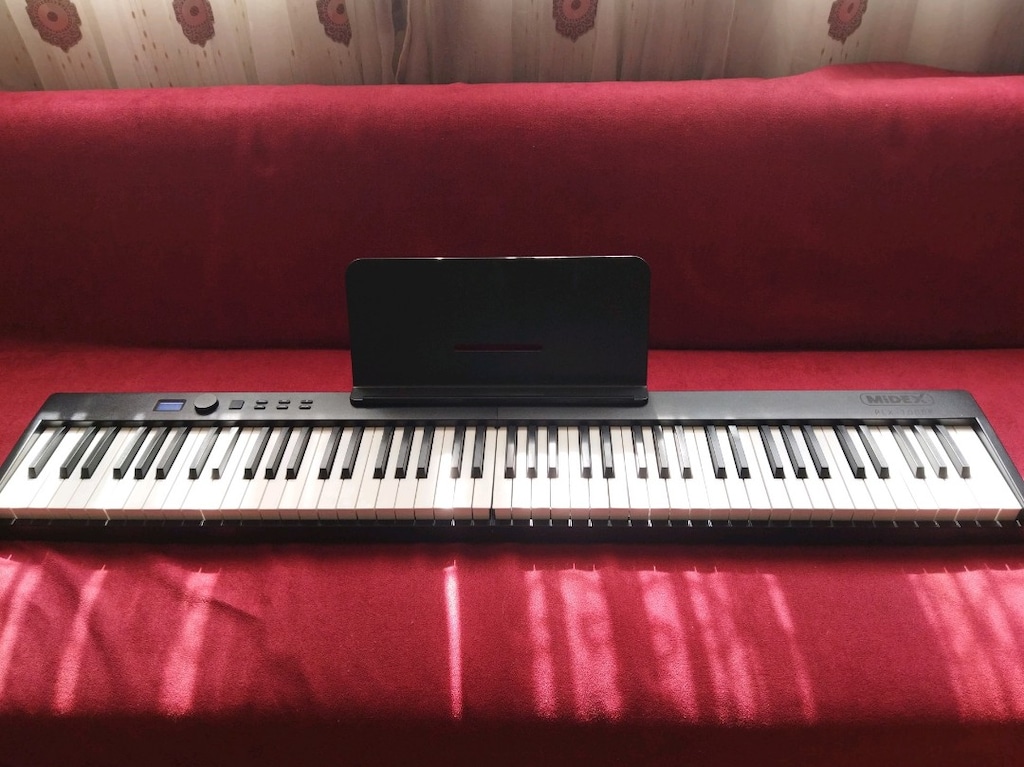 MIDEX PLX-100BK 88 Tuş Taşınabilir Dijital Piyano - 4
