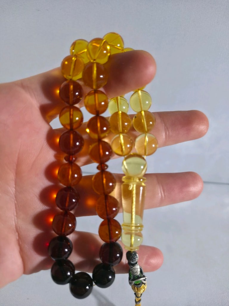RUS KALİNİNGRAT DAMLA KEHRİBAR MULTİCOLOR RENG SÜZMESİ - 3