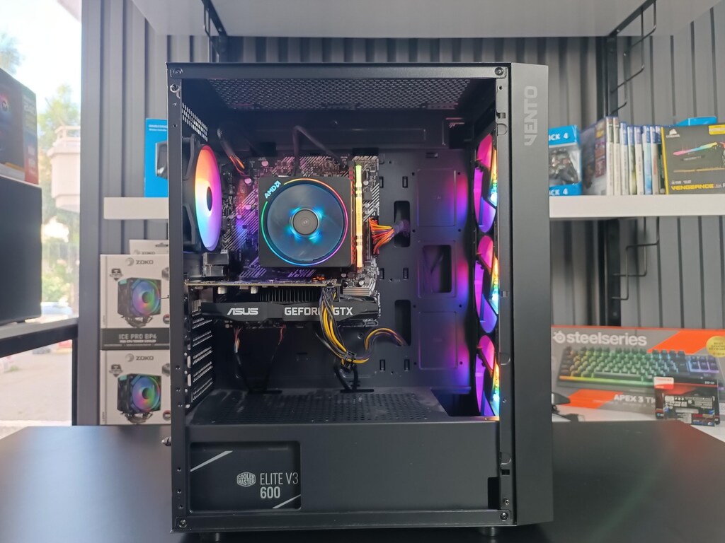 GTX 1660Tİ 6GB E.K/RYZEN7 3800X CPU/256GB M2 SSD/16 GB RAM/GAMİNG KASA - 3